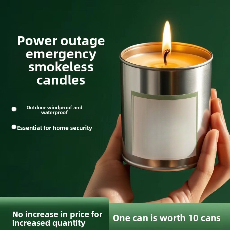 Unity Candle Set - 緊急防災キャンドル 無煙無臭 防水防風キャンドル 家庭用停電時・屋外照明用